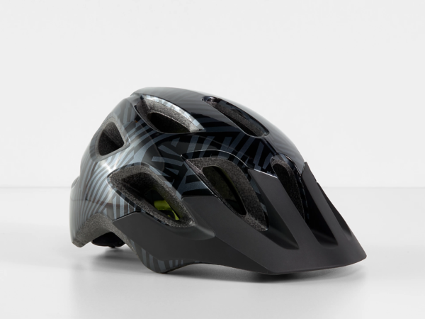 Kask BONTRAGER Tyro Child Black/Radioactiv