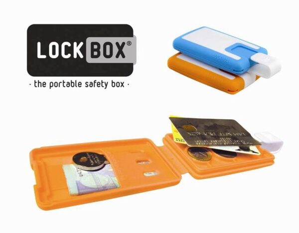 Portfel Lockbox BS czarny