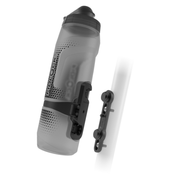 Bidon+baza FIDLOCK 800 czarny transp