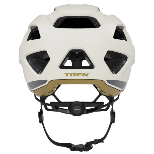 Kask Trek MTB Quantum WaveCel Biały/złoty M