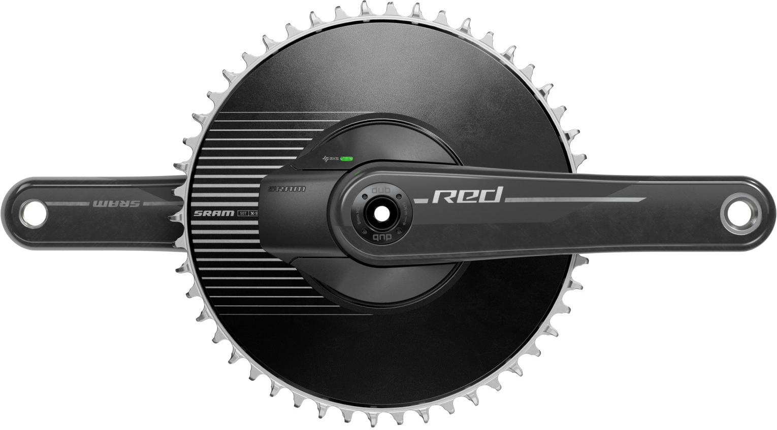 Mechanizm Korbowy SRAM RED 170mm Aero 50T pomiar.