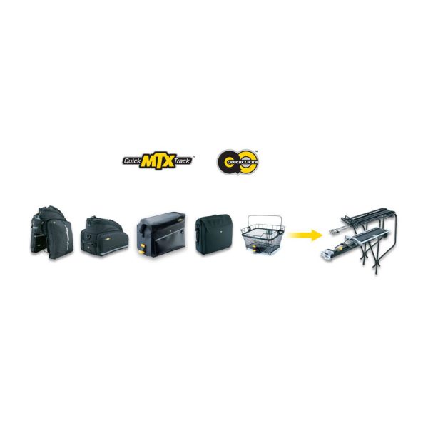 Bagażnik TOPEAK na sztyce BEAMRACK MTX E (prosty)