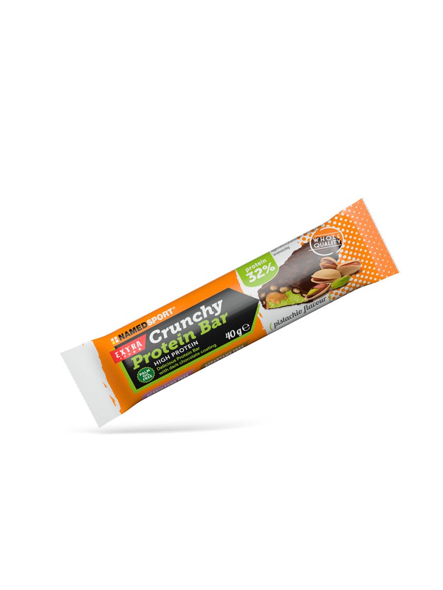 Baton NAMEDSPORT Crunchy Proteinbar 35g pistacja