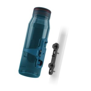 Bidon+baza FIDLOCK LIFE Butelka 700 Clear/Dark Blu
