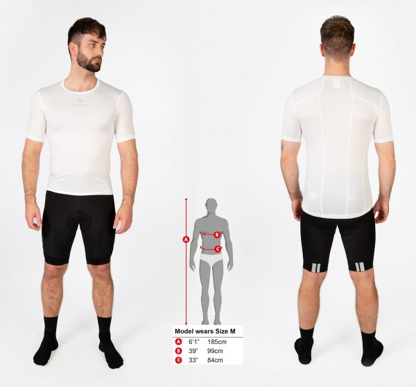 Bielizna ENDURA Lightweight S/S Baselayer, WH : S