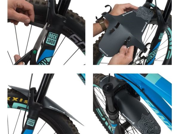 Błotniki BLACKBURN BARRIER XL MUDGUARD czarno-czer