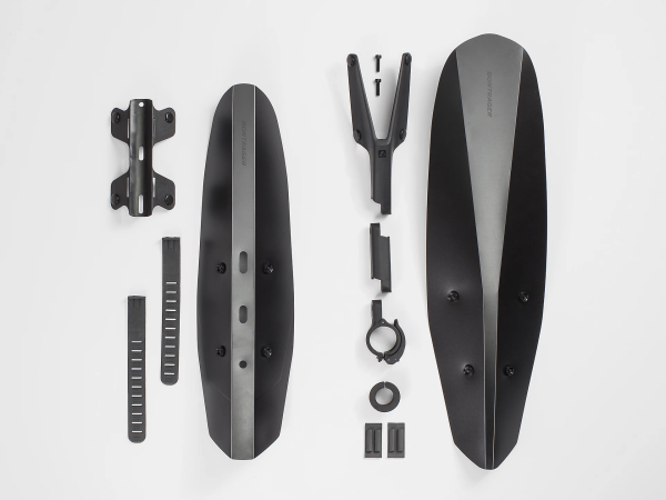 Błotniki BONTRAGER Universal Fat Black Set
