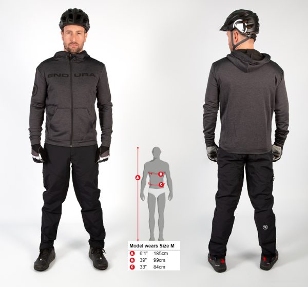 Bluza ENDURA FZ Hoodie, BK: S