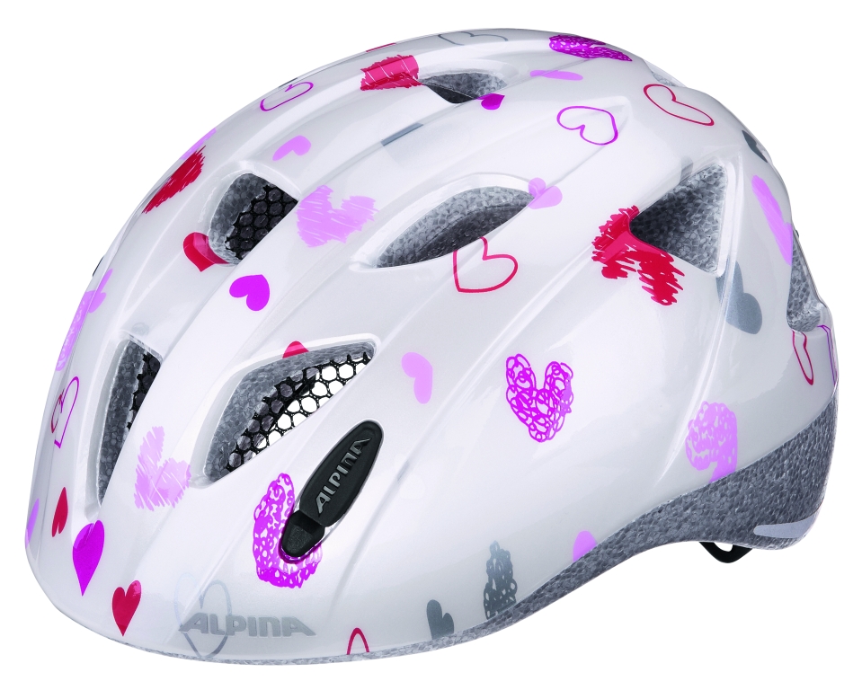 Kask ALPINA XIMO WHITE HEARTS 47-51