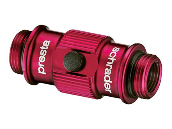 Końcówka LEZYNE ABS FLIP THREAD CHUCK HV czerw