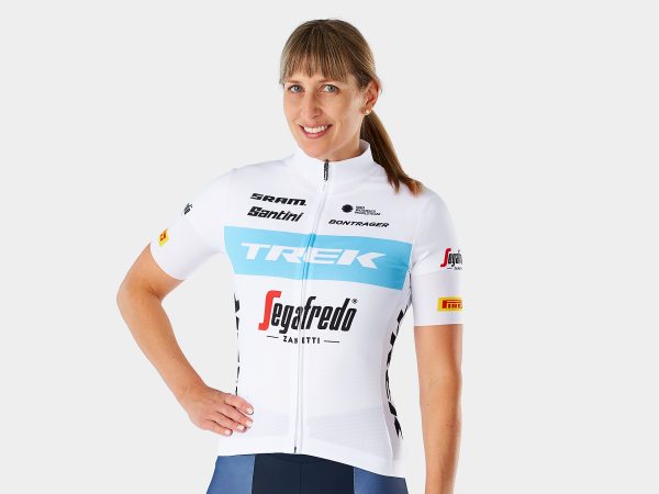 Koszulka TREK Trek-Segafredo W’ms M WT/BL