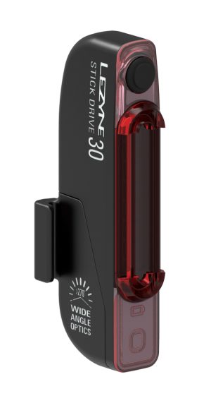 LEZYNE Lampa TYŁ STICK DRIVE 30 lumenów, usb czarn