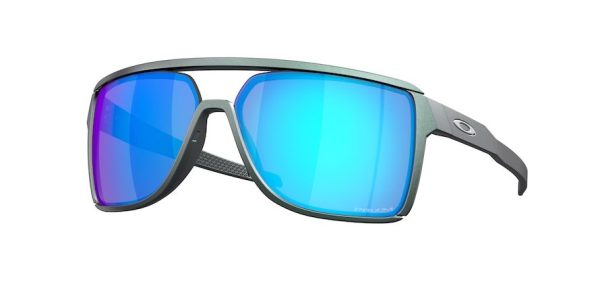 Okulary OAKLEY CASTEL 914713 – Matte silver/blue c