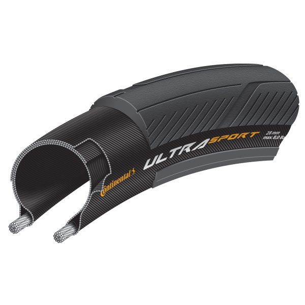Opona Contil Ultra Sport II 700x25C PF
