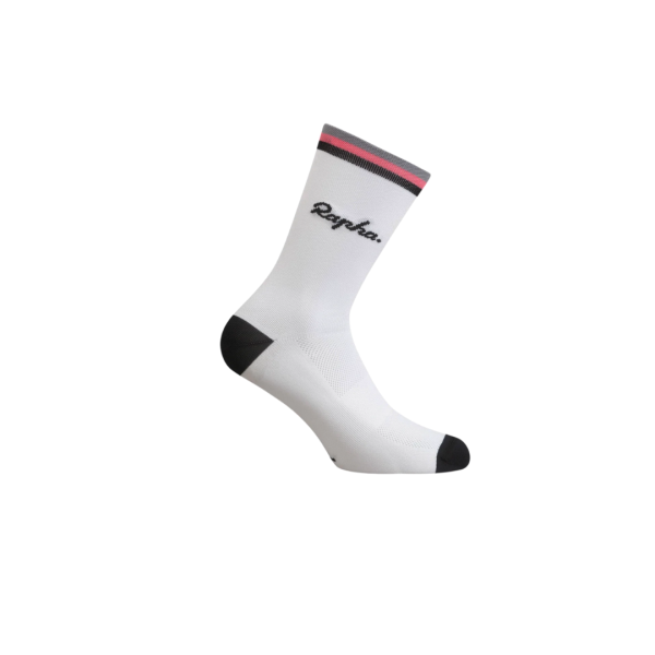 Skarpetki logo Rapha Białe XLarge
