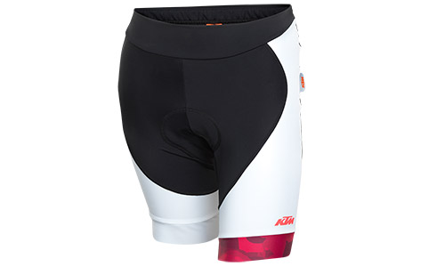 Spodenki KTM Short Lady Line SCHWARZ/WEIs/BERRY, M