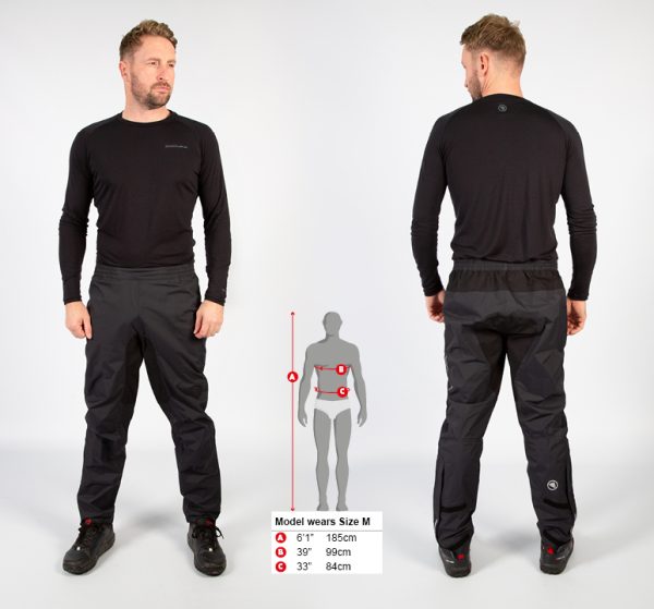 Spodnie ENDURA Hummvee Wtrproof Trouser, BK: L