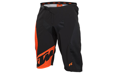 Szorty KTM Factory Enduro Short black/orange, M