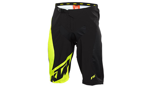 Szorty KTM Factory Enduro Short black/yellow, M