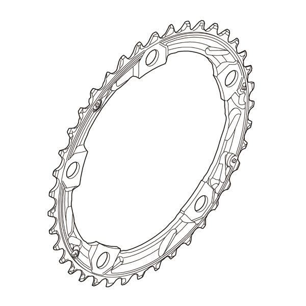 Tarcza Mechanizmu 34T FC-5750 Czarna 105