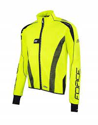 Kurtka FORCE fluo-czarna rozm. XL 899801