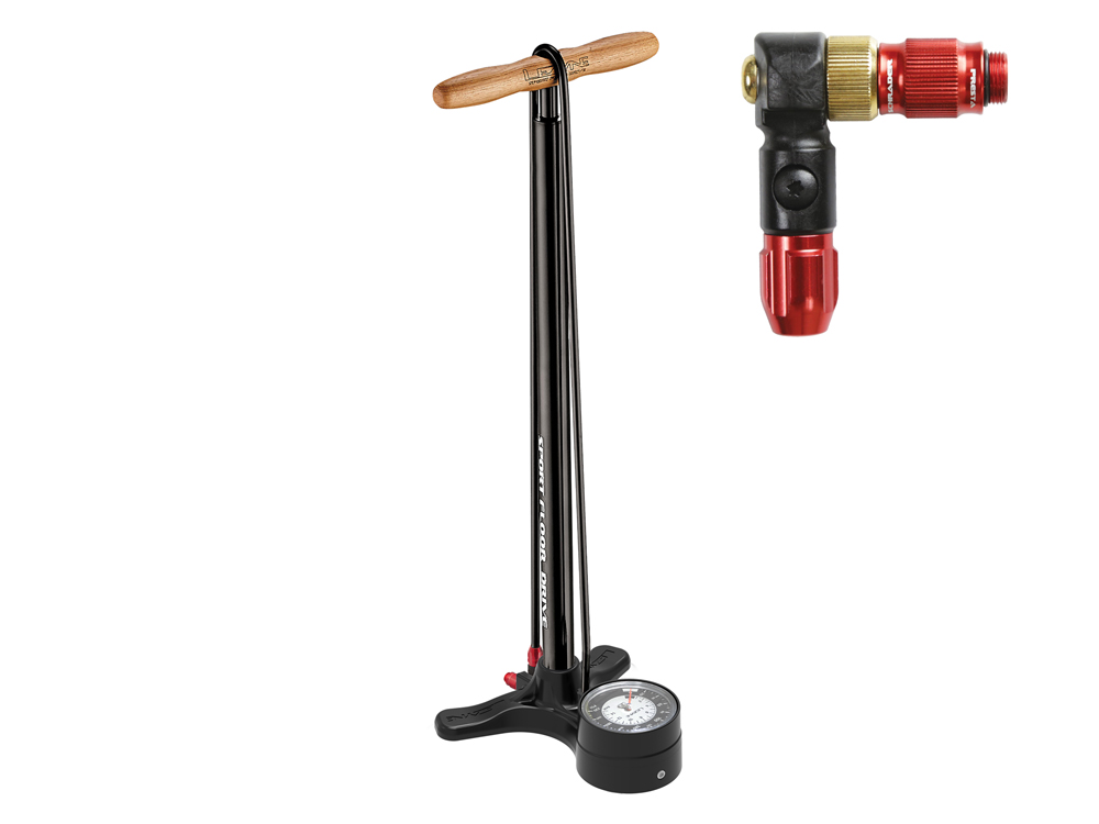 LEZYNE STEEL FLOOR SPORT DRIVE ABS-1 .CHUCK 220 bl