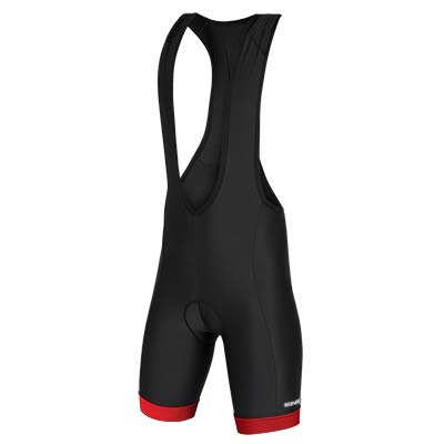 Spodenki ENDURA Xtract Gel Bibshort II RED rozm.S