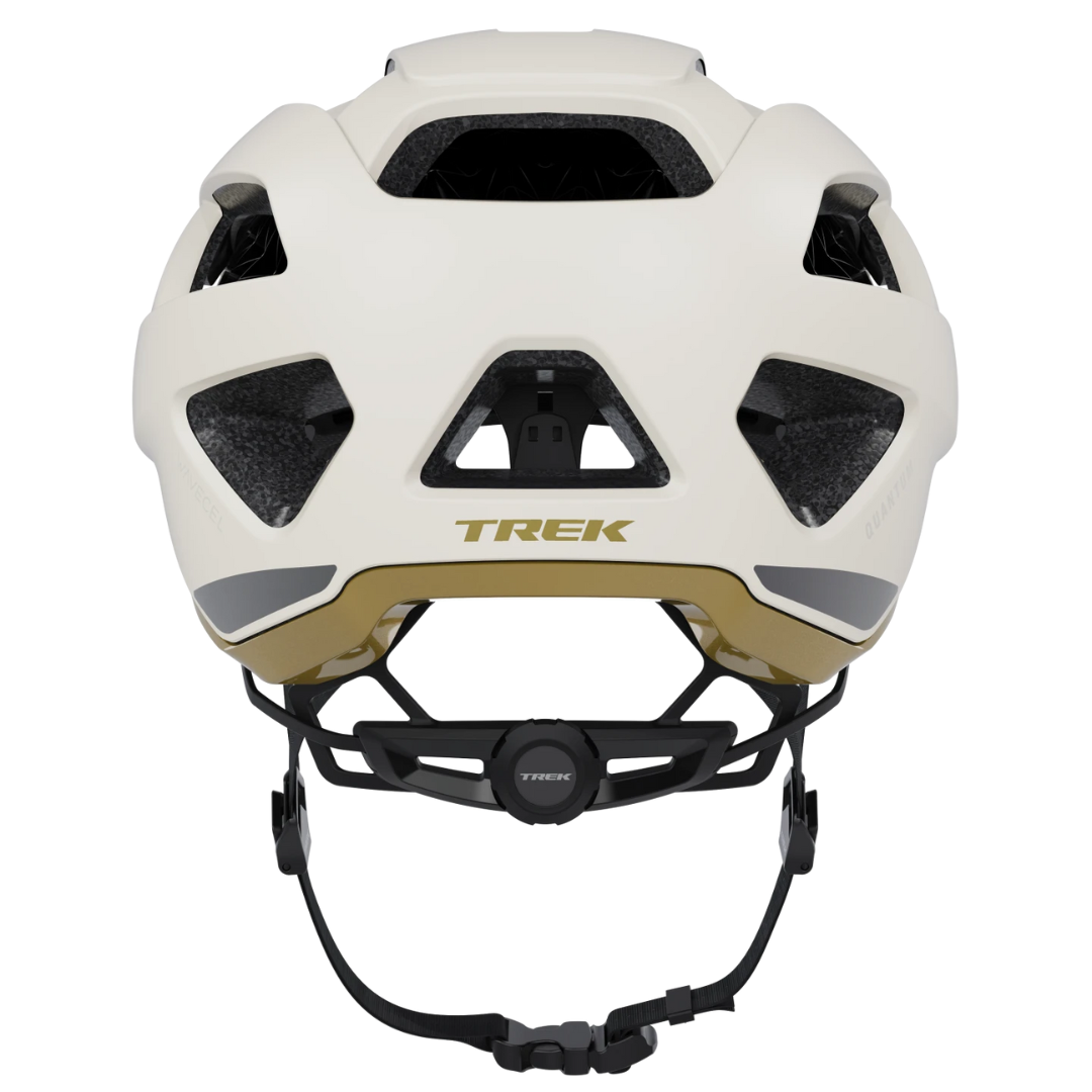 Kask Trek MTB Quantum WaveCel Biały/złoty S
