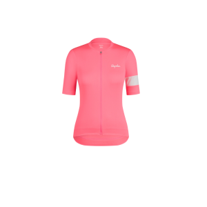 Koszulka rowerowa Rapha Core S wms róż