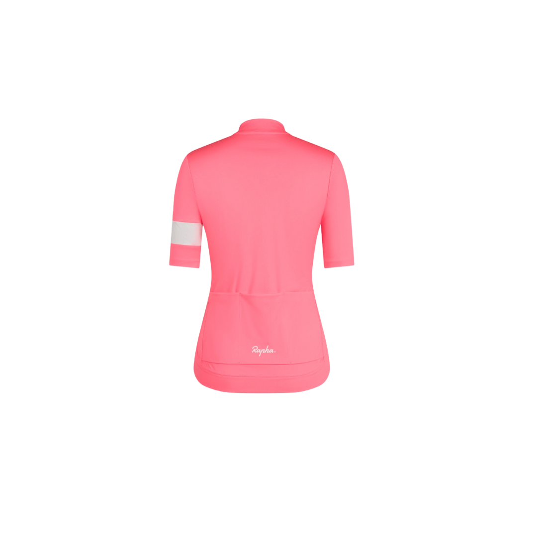 Koszulka rowerowa Rapha Core S wms róż