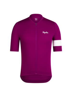 Koszulka rowerowa lekka Rapha Core L Purpurowa