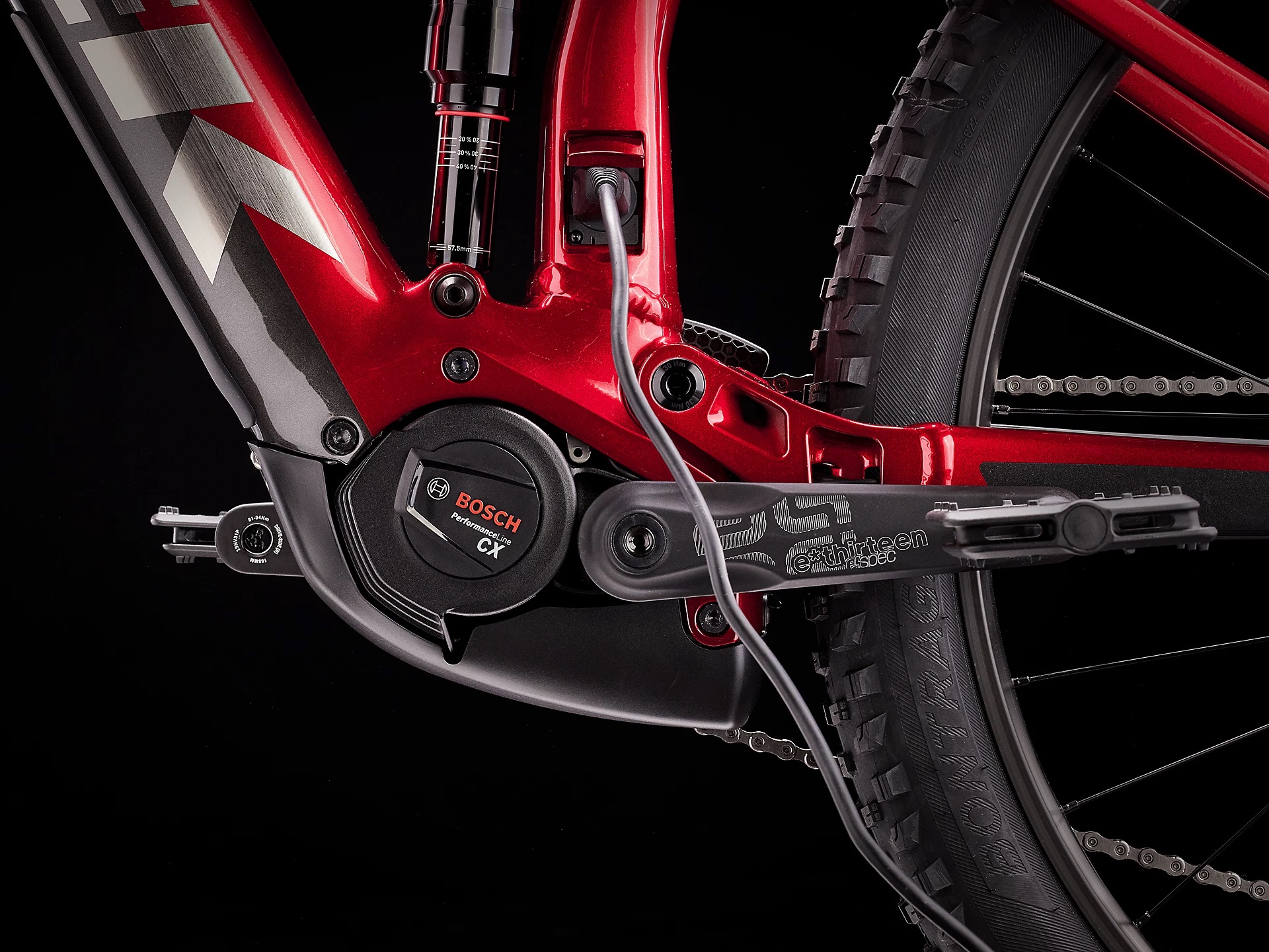 Rower TREK Rail 5 Deore 625W EU S Gen 3 Rage/Red