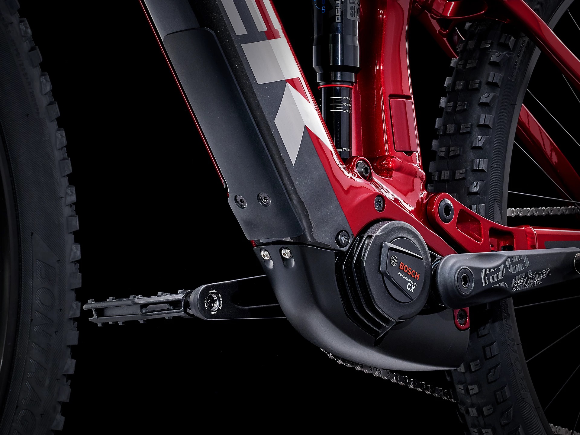 Rower TREK Rail 5 Deore 625W EU S Gen 3 Rage/Red