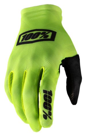 Rękawiczki 100% CELIUM Glove black fluo yell r. L