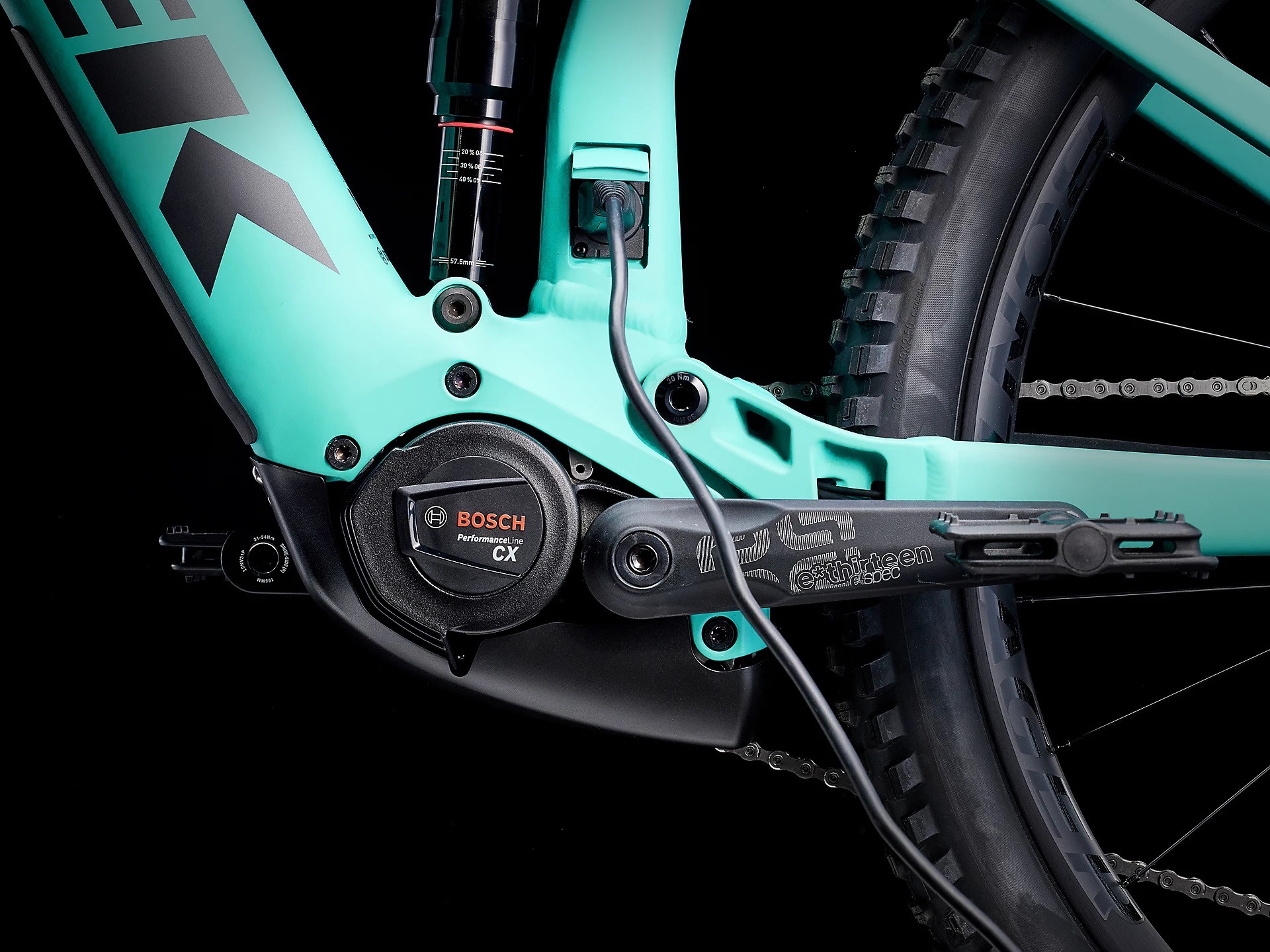 Rower TREK Rail 7 Deore/XT S Blue Sage Gen.3