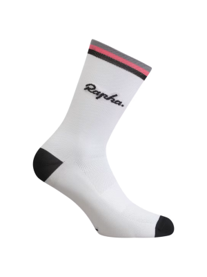 Skarpetki logo Rapha rozm. M White